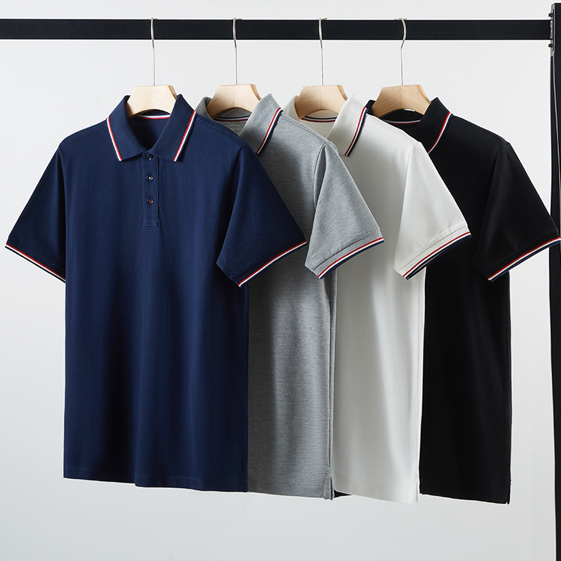 210–230g Heavyweight Combed Cotton Piqué Polo Shirt